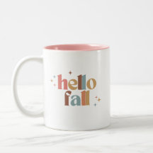Hello Fall Retro Typografie