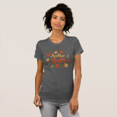 Hello Fall Short Sleeve T-Shirt with Autumn Leaves (Vorne ganz)
