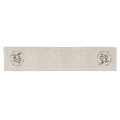 Hello Fall Wreath Rustic Kurzer Tischläufer (Horizontal)