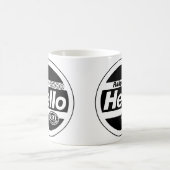 Hello Fella Kundgebung Lights Kaffeetasse (Mittel)
