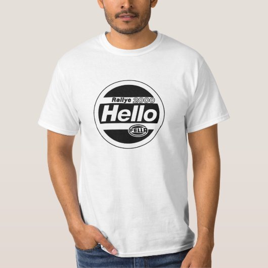 Hello Fella Kundgebung Lights T-Shirt (Vorderseite)
