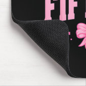 Hello Fifteen Est 2010 Coquette Bow 15th Birthday  Mousepad (Ecke)