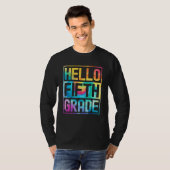Hello Fifth Grade Back to School 5th Grade Teacher T-Shirt (Vorne ganz)