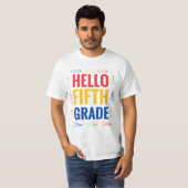 Hello Fifth Grade T-Shirt (Vorne ganz)
