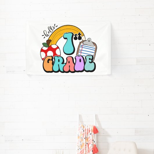 Hello First Grade Banner (InSitu)