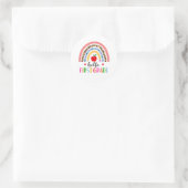 Hello First Grade Rainbow Sticker – Colorful Back  (Tasche)