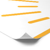 "Hello First Grade" Sunshine Classroom Poster (Ecke)