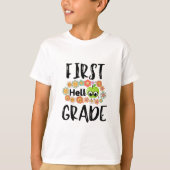 Hello First Grade T-Shirt (Vorderseite)