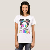 Hello First Grade Teacher Coquette Pencil Bow T-Shirt (Vorne ganz)