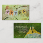 Hello Flags Business Cards Visitenkarte (Vorne/Hinten)