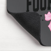 Hello Fourteen Est 2012 Coquette Bow 14th Birthday Mousepad (Ecke)