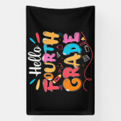 Hello Fourth Grade Banner (Vertikal)
