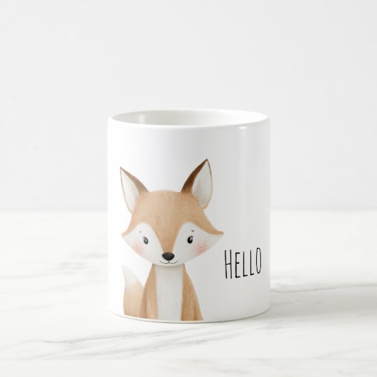 Hello Fox Kaffeetasse (Mittel)