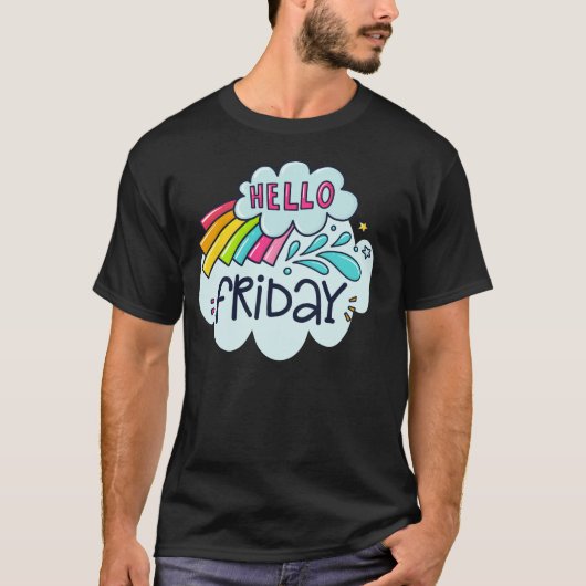 HELLO-FREITAG T-Shirt (Vorderseite)