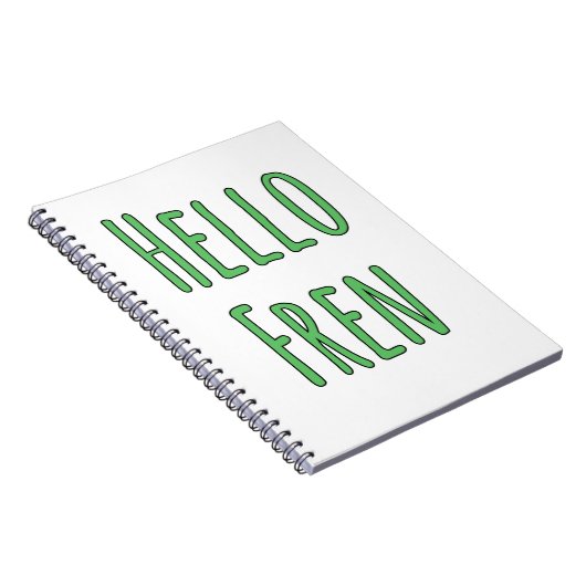 Hello Fren Notizblock (Rechte Seite)