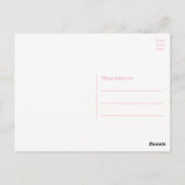 Hello Frenchie Puppy Dog French Bulldog Liebe Postkarte (Rückseite)