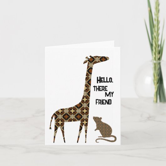 Hello Friend Faltschachtel (Vorderseite)