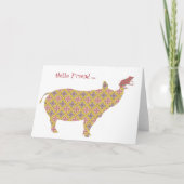 Hello Friend Karte (Vorderseite)