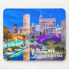 Hello From Beautiful Indianapolis, Indiana, USA Mousepad