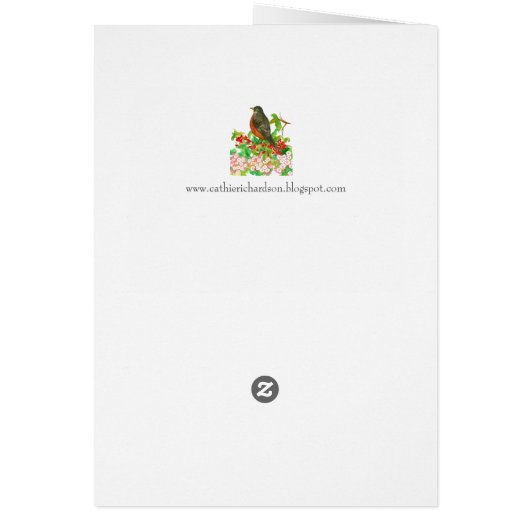 Hello from Connecticut American Robin State Bird (Hinten)