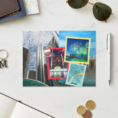 Hello From Detroit Postcard Postkarte