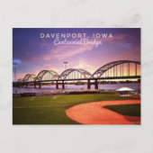 Hello From Iowa Postcard Postkarte (Vorderseite)