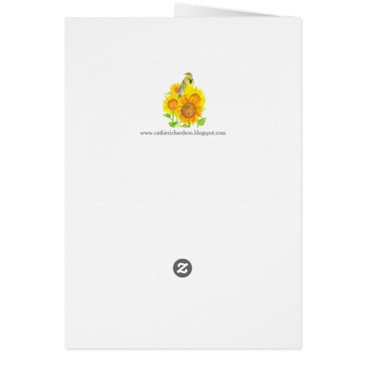 Hello From Kansas Sunflower Wildblume Meadowlark (Hinten)