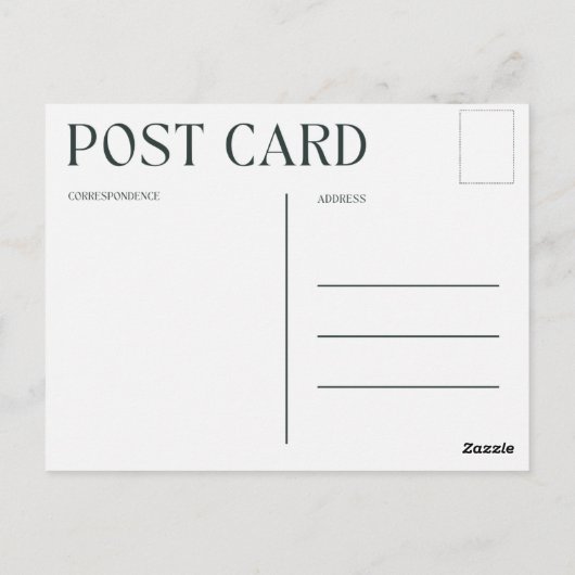 Hello From Michigan Beach Vibes Postkarte (Rückseite)