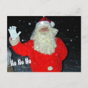 Hello from Santa Postkarte