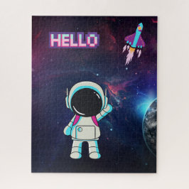 "Hello from Space" Puzzle