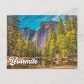 Hello From Yosemite National Park Postkarte (Vorderseite)