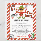 Hello from your Elf, Christmas Elf Arrival letter (Vorderseite)