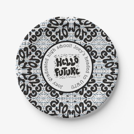 Hello Future Loose Leaf Paper Pappteller (Vorderseite)