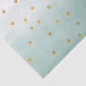 Hello Gold Mint Confetti Ombre Seidenpapier (Ausschnitt)