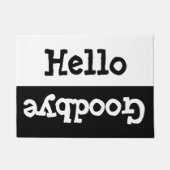 Hello Goodbye Doormat Fußmatte (Vorderseite)