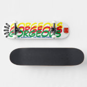 HELLO GORGEOUS 7 3/4" Skateboard Deck (Horizontal)