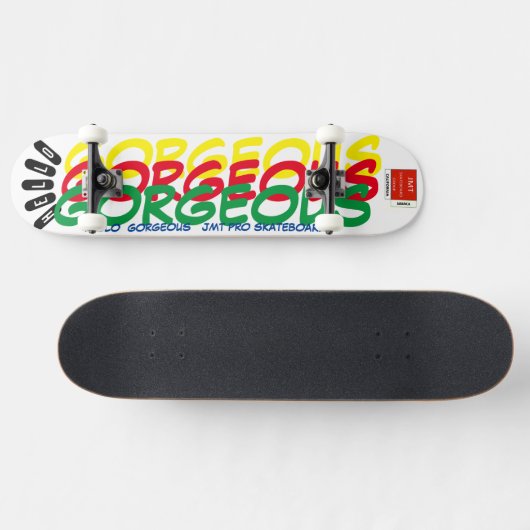 HELLO GORGEOUS 7 3/4" Skateboard Deck (Horizontal)
