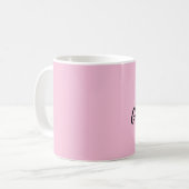 HELLO GORGEOUS! PINK COFFEE MUGS KAFFEETASSE (Vorderseite Links)