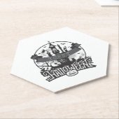 Hello Halloween - Halloween party Untersetzer (angewinkelt)