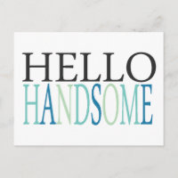 HELLO HANDSOME COMPLIMENTS EXPRESSIONS GEFÜHLE SA