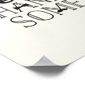 Hello Handsome Little Man Boy Baby Kinderzimmer Ar Poster (Ecke)