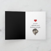 Hello Handsome Masculine Otter Fun Birthday Spaß Karte (Innenseite)