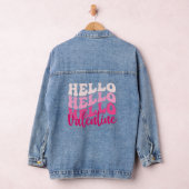 HELLO HELLO VALENTINE HAPPY VALENTINES DAY JEANSJACKE (Hangar)