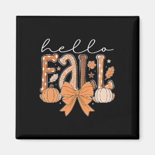 Hello Herbst Vibes Erntedank Holiday Men W Magnet