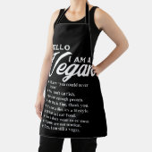 Hello I Am A Vegan 9 Things About Vegan Schürze (InSitu)