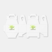 Hello I am new here name yellow green flower kids Geschenkschachtel (Ungefaltet)