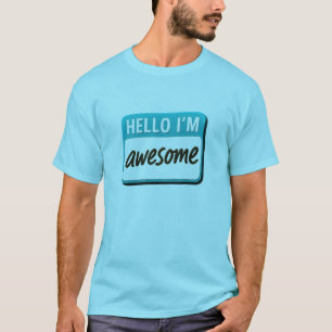 HELLO I BIN Phantastisches T-Shirt - kühl, lustig 