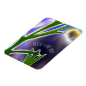 "Hello, I Liebe you" Flexible Foto Magnet (Linke Seite)