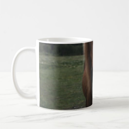 HELLO ICH BIN EIN HORSE KAFFEETASSE (Links)
