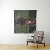 HELLO ICH BIN EIN HORSE WANDTEPPICH (Beispiel (Horizontal))
